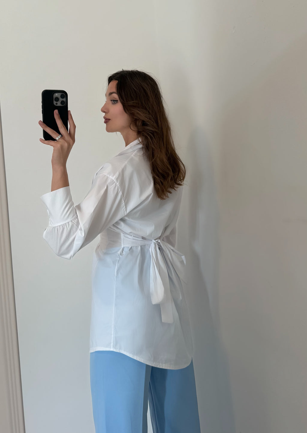 Camicia Corset Bianca