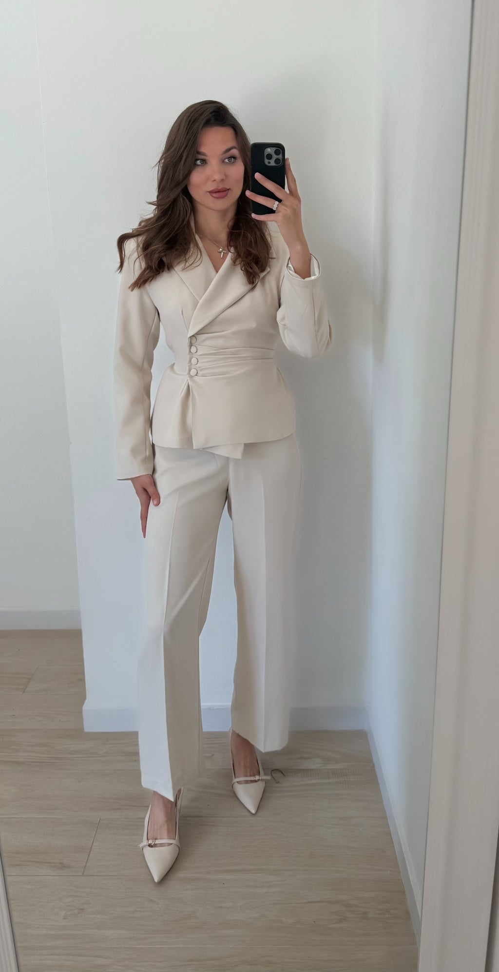 Tailleur ÉLITE beige