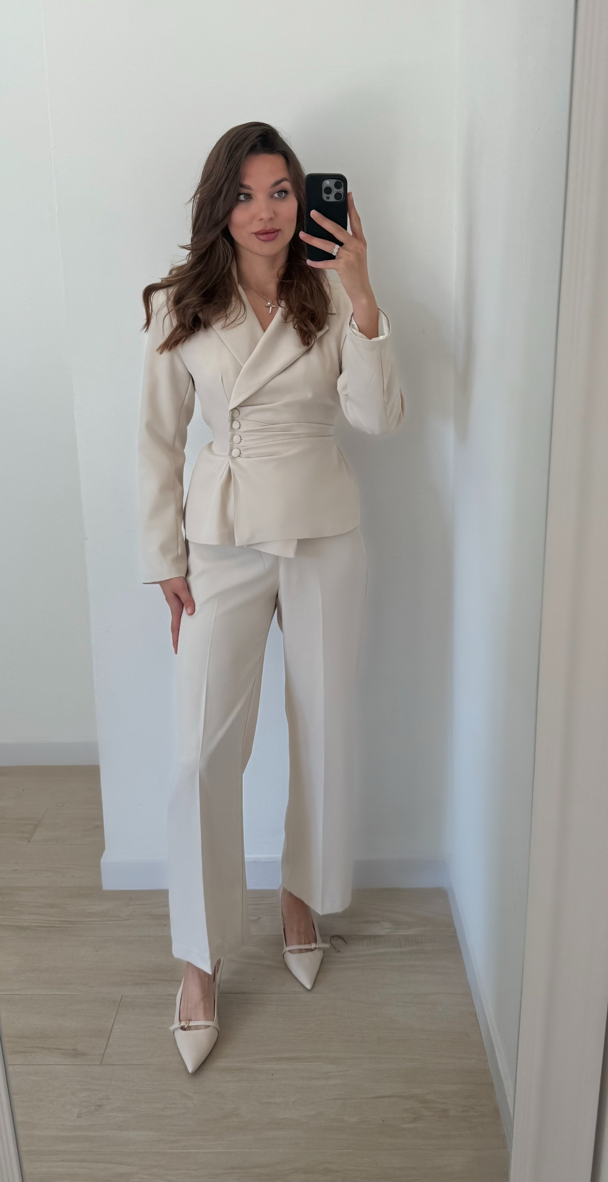 Tailleur ÉLITE beige