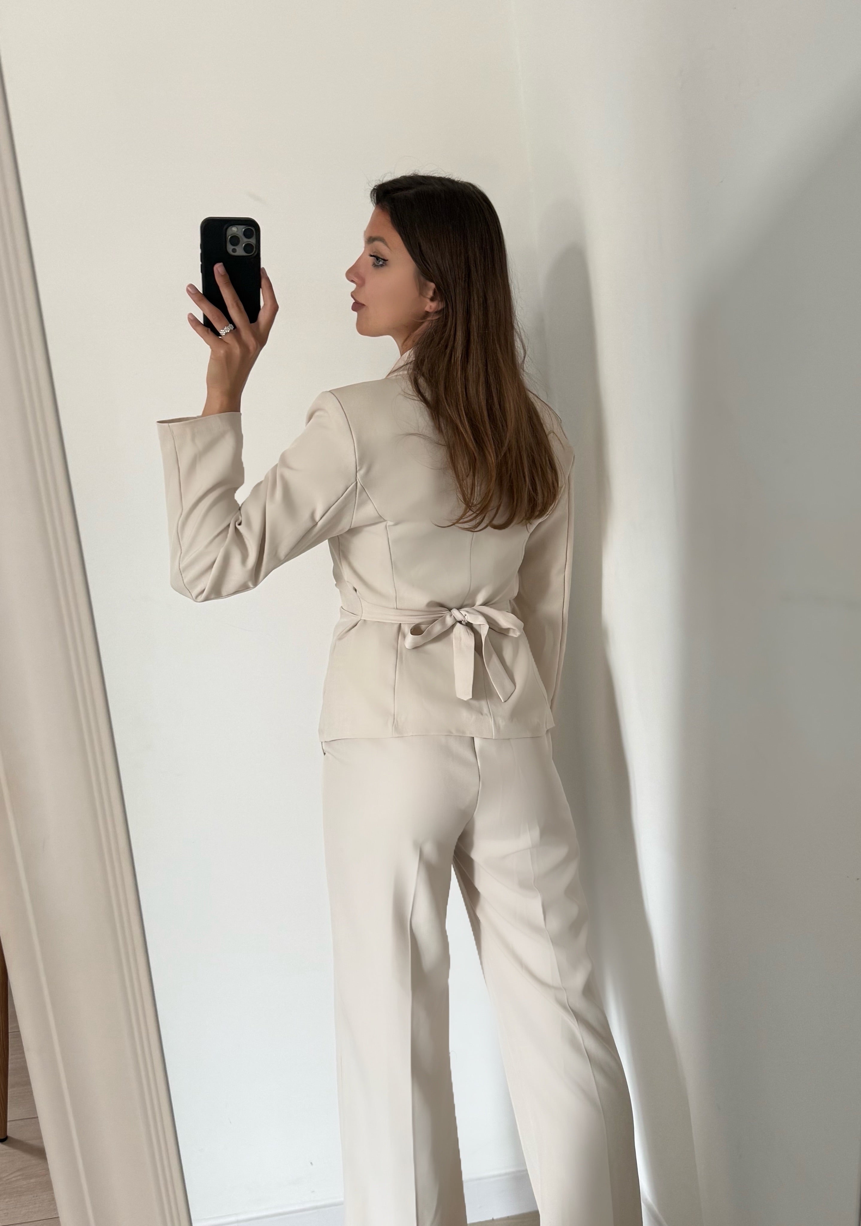 Tailleur ÉLITE beige