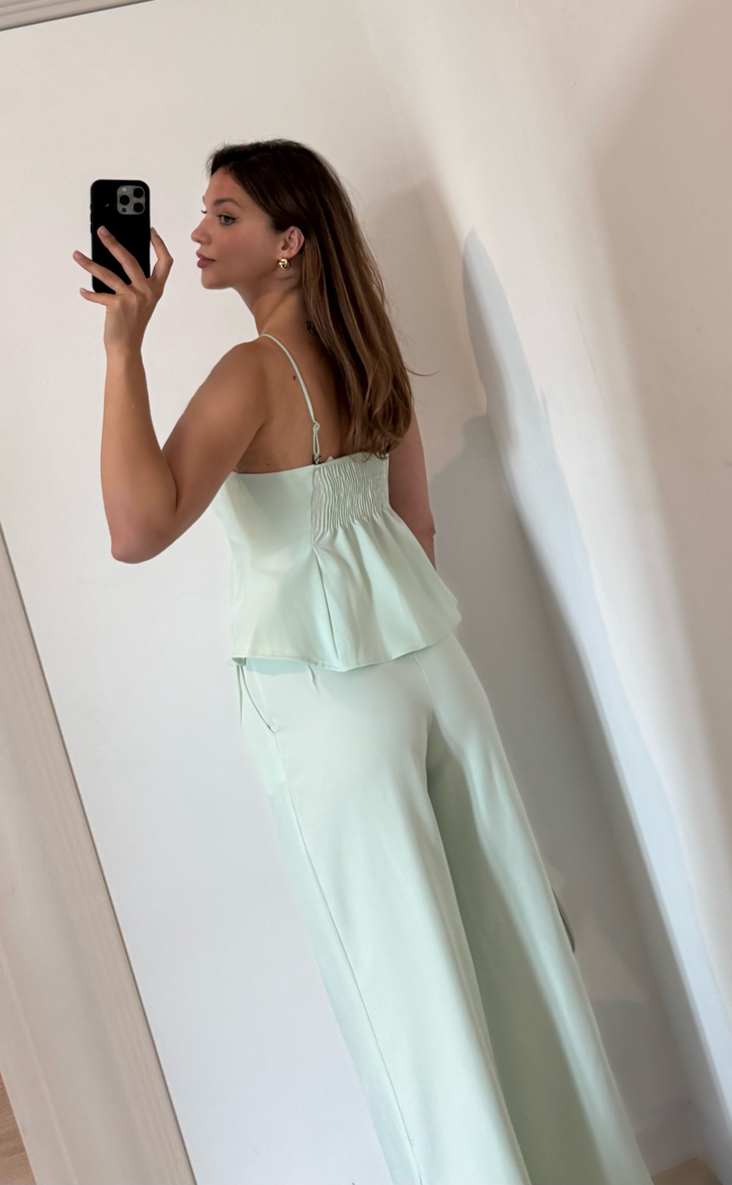 Completo Mint Peplum