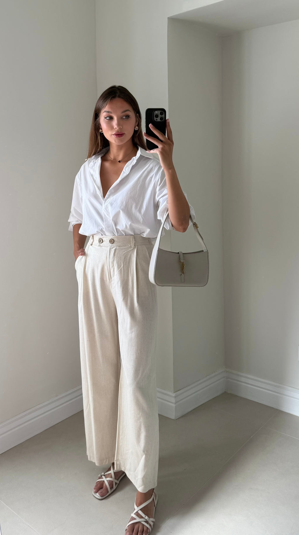 Pantaloni Lina Natural