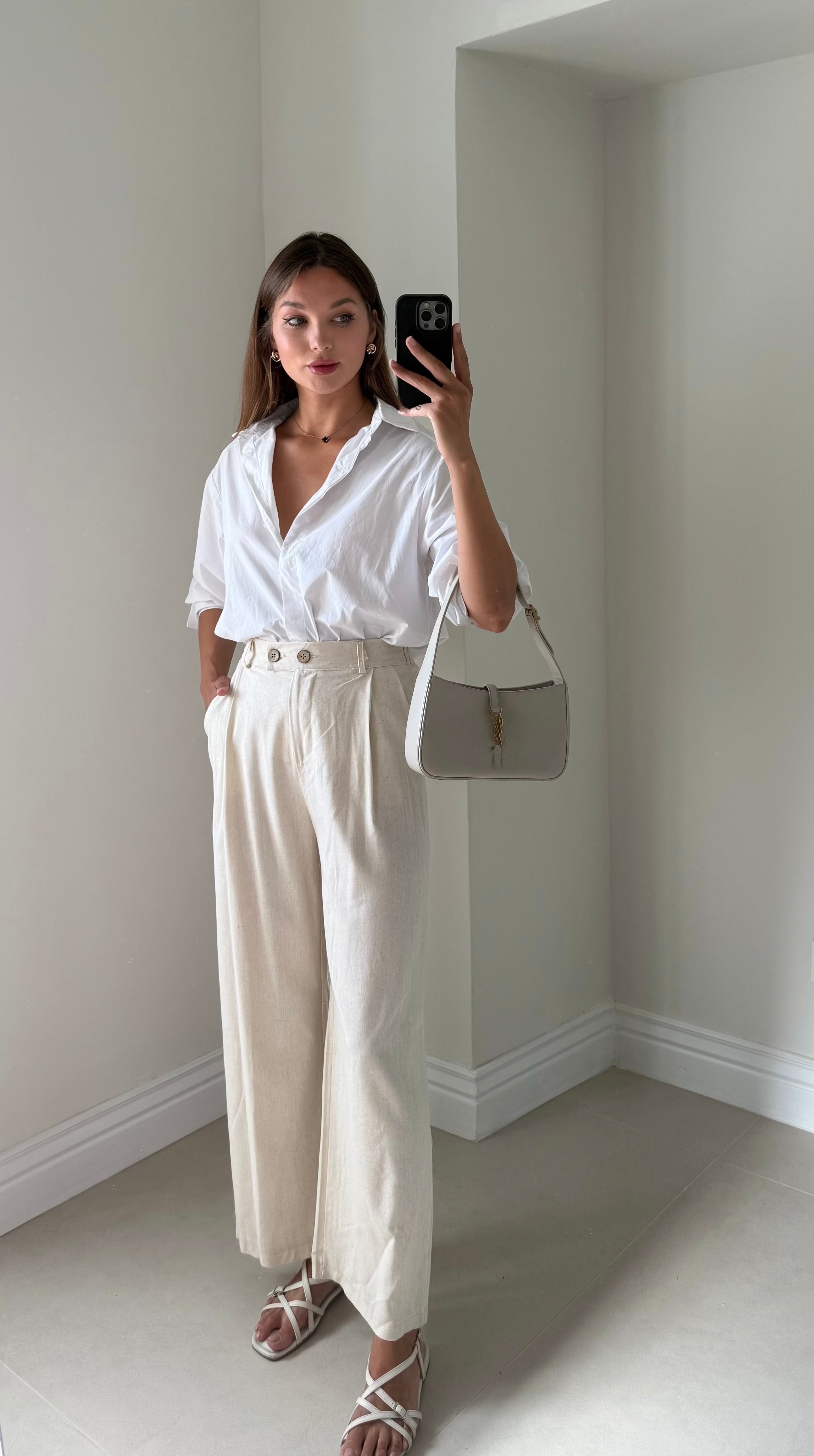 Pantaloni Lina Natural