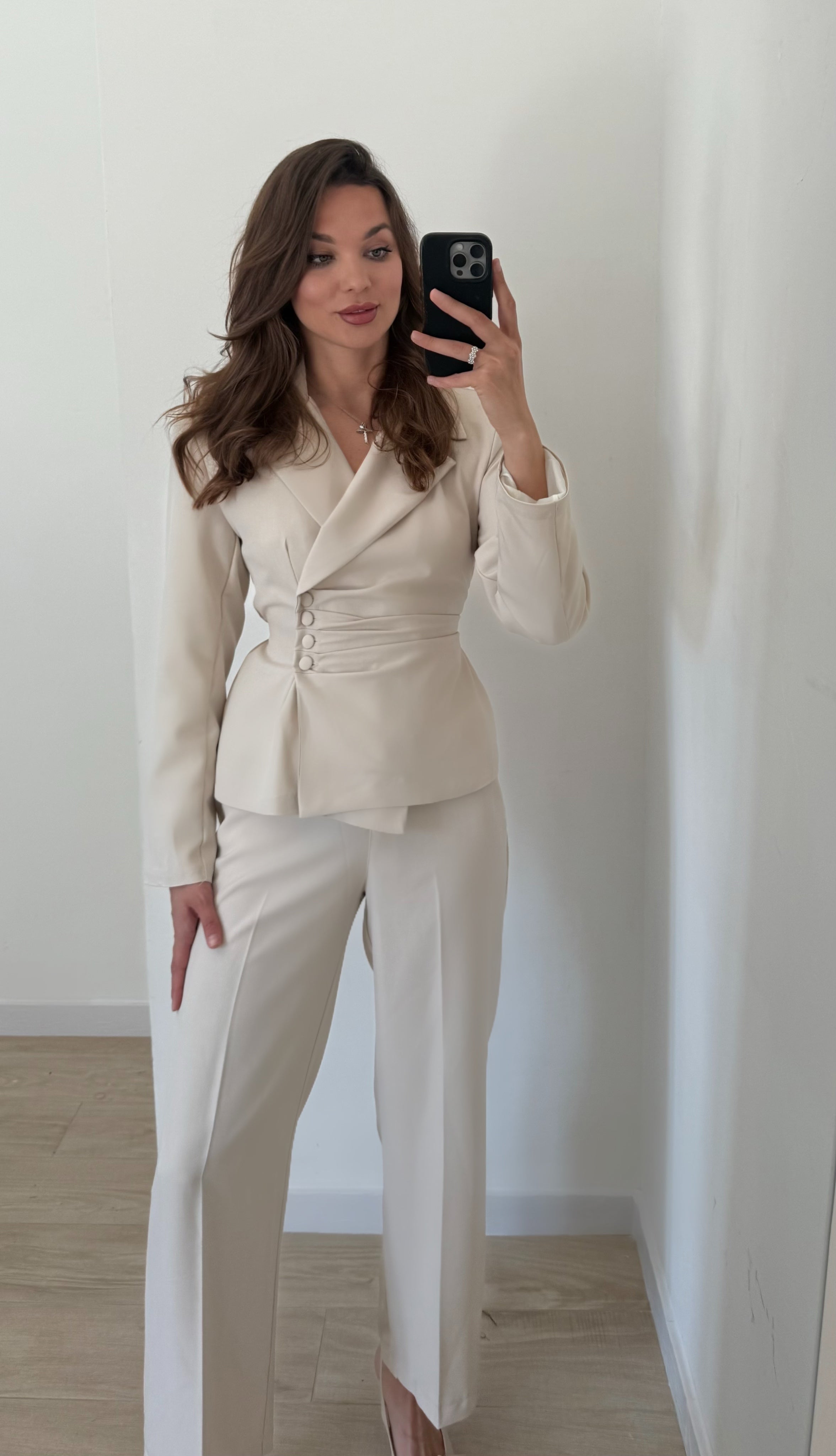 Tailleur ÉLITE beige