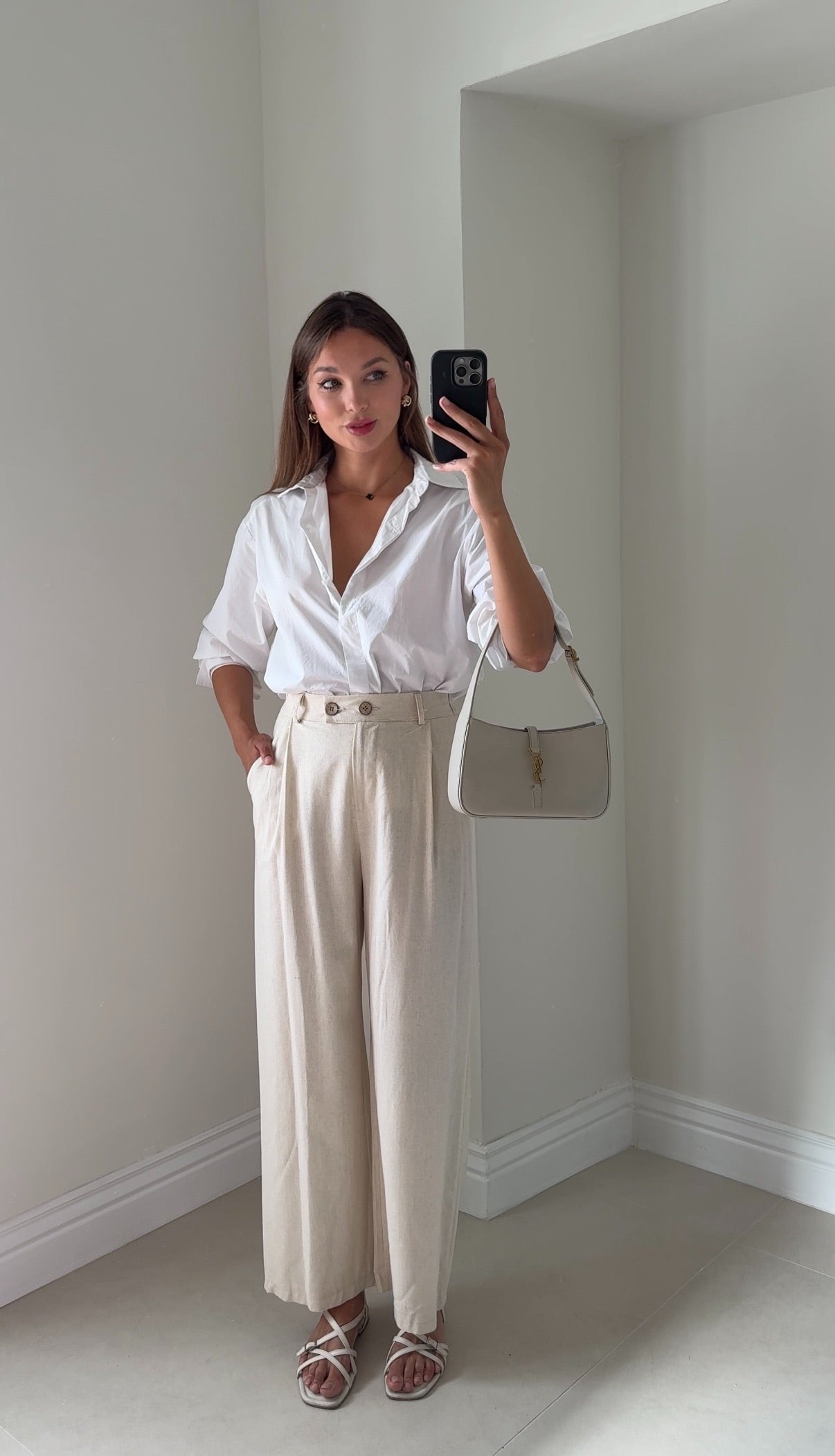 Pantaloni Lina Natural