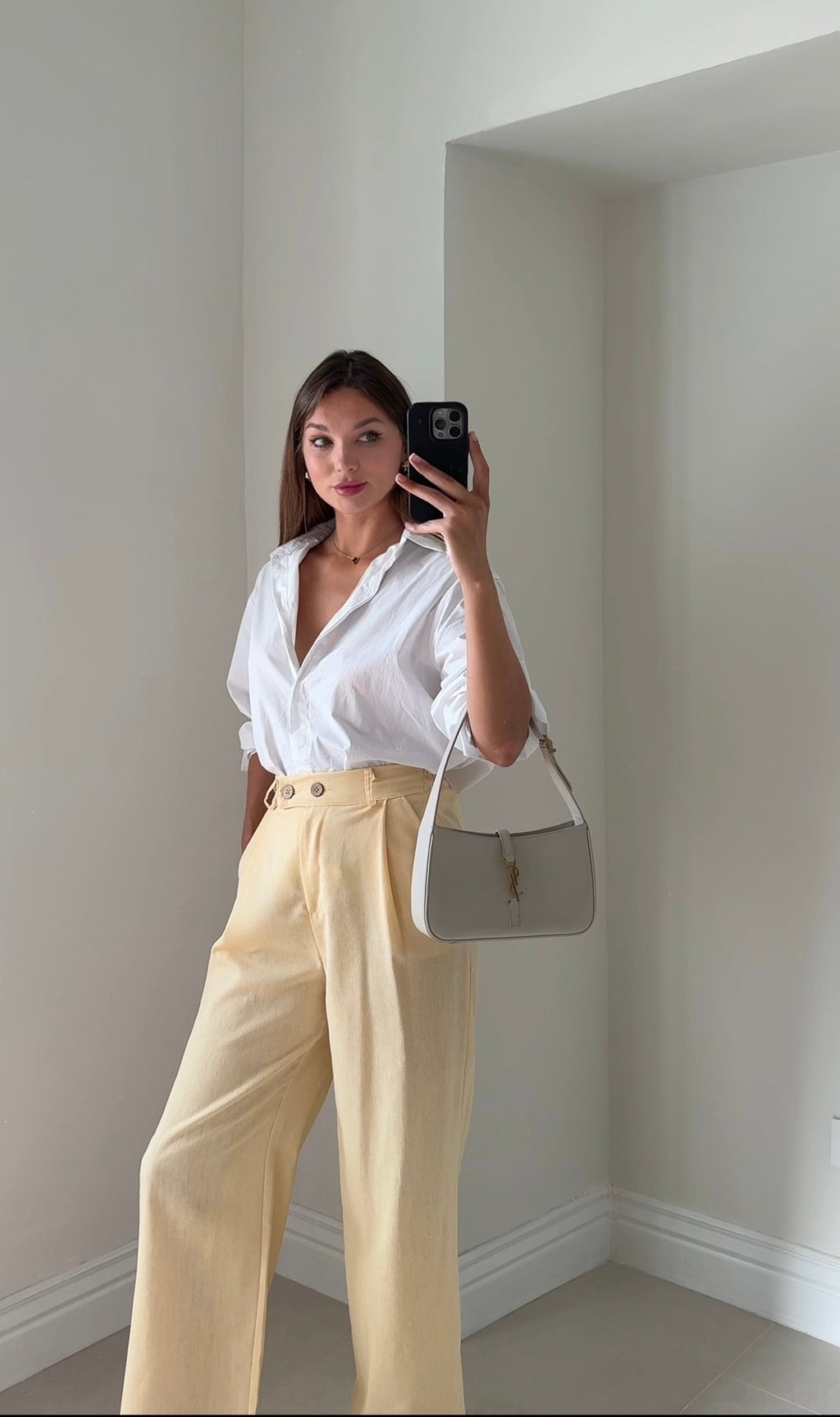 Pantaloni Lina Natural