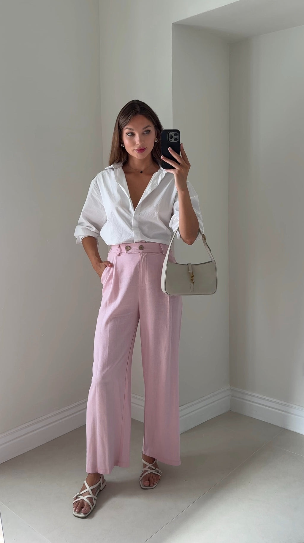 Pantaloni Lina Natural