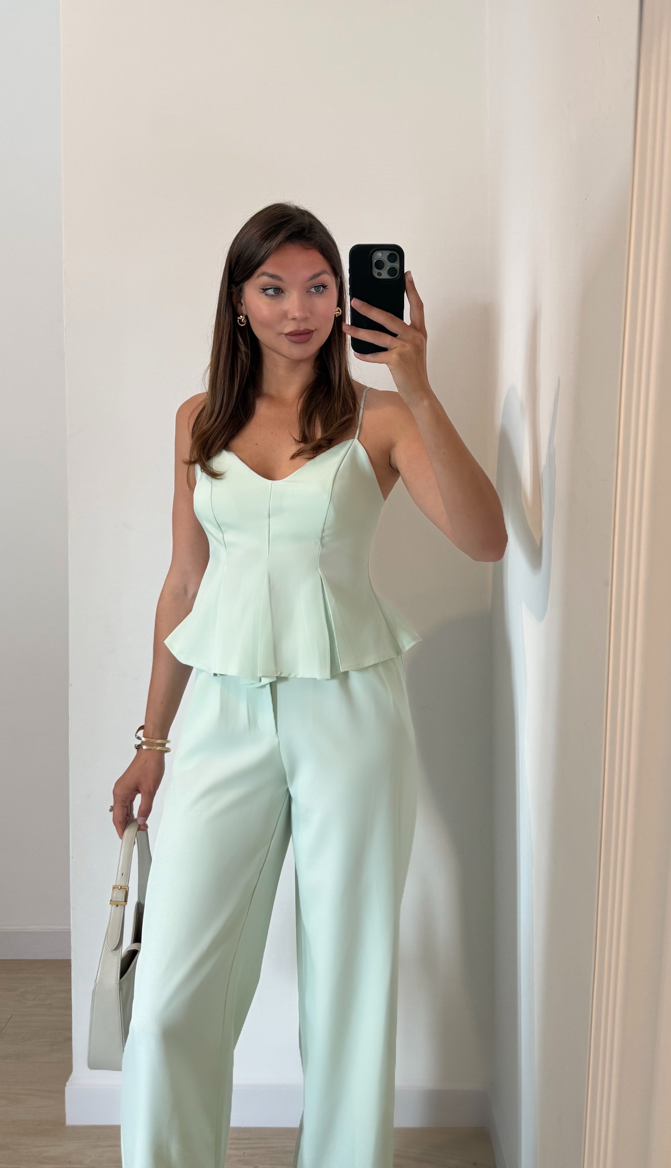 Completo Mint Peplum