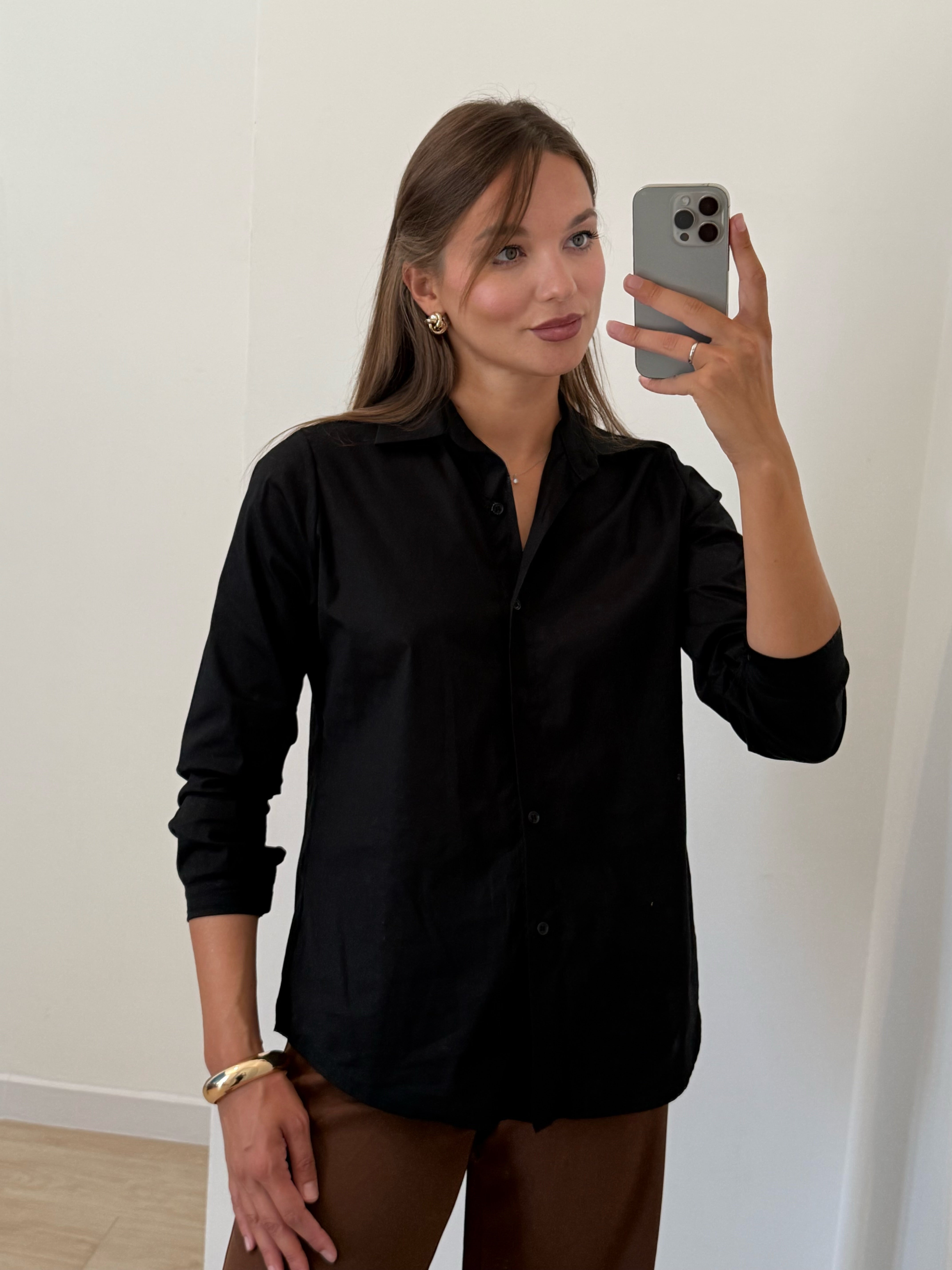 Camicia in cotone Ombra