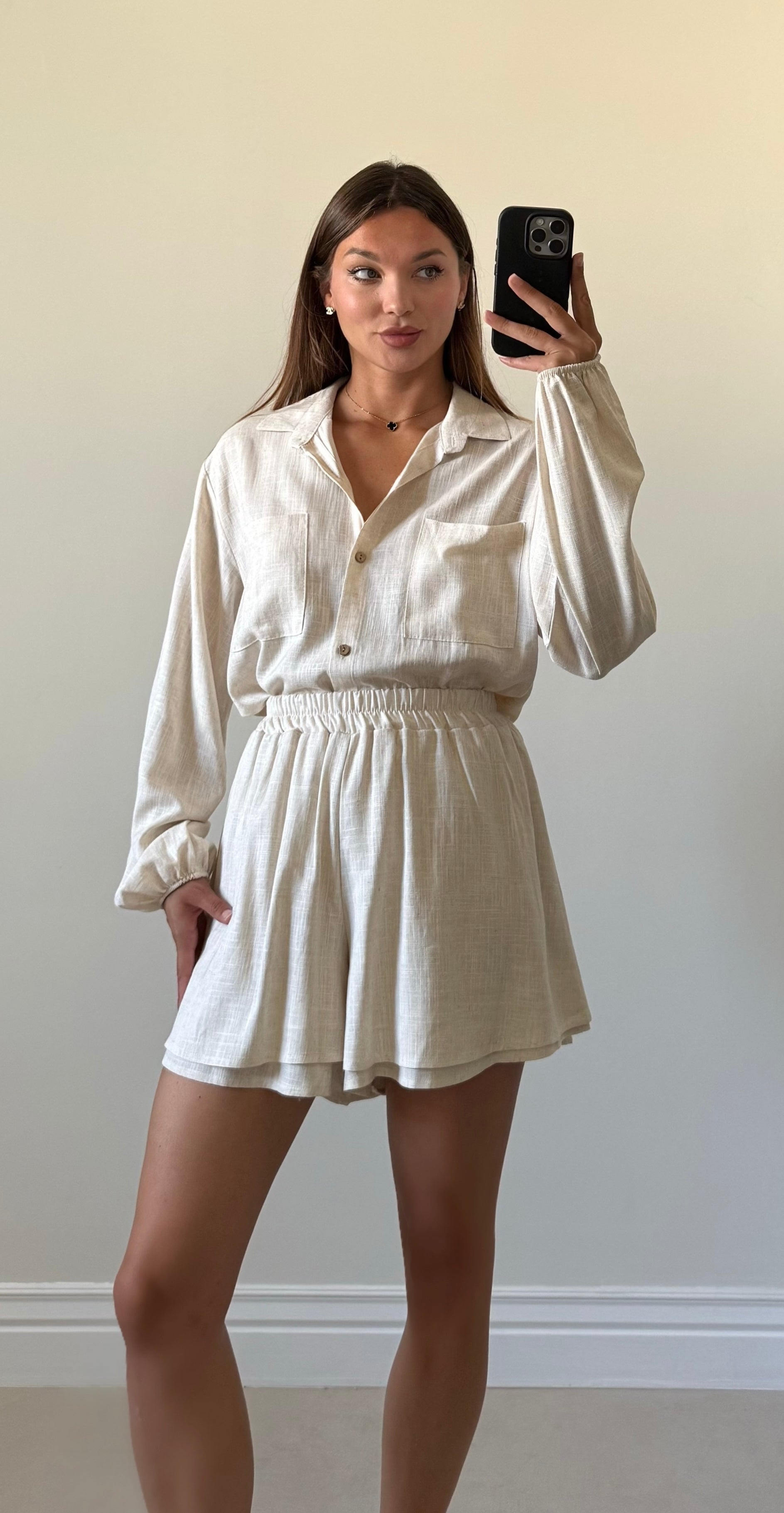 Completo Linen Écru