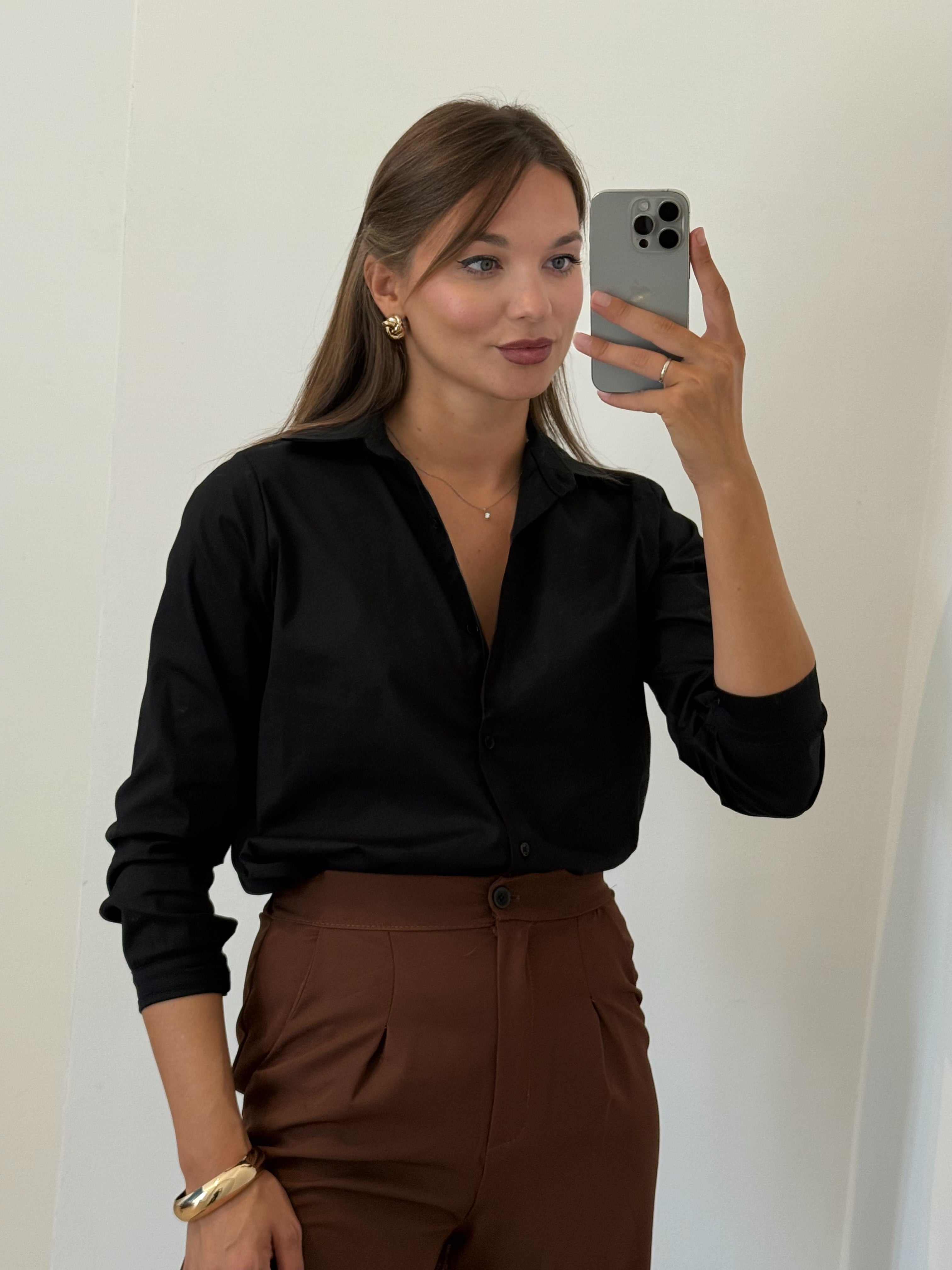 Camicia in cotone Ombra