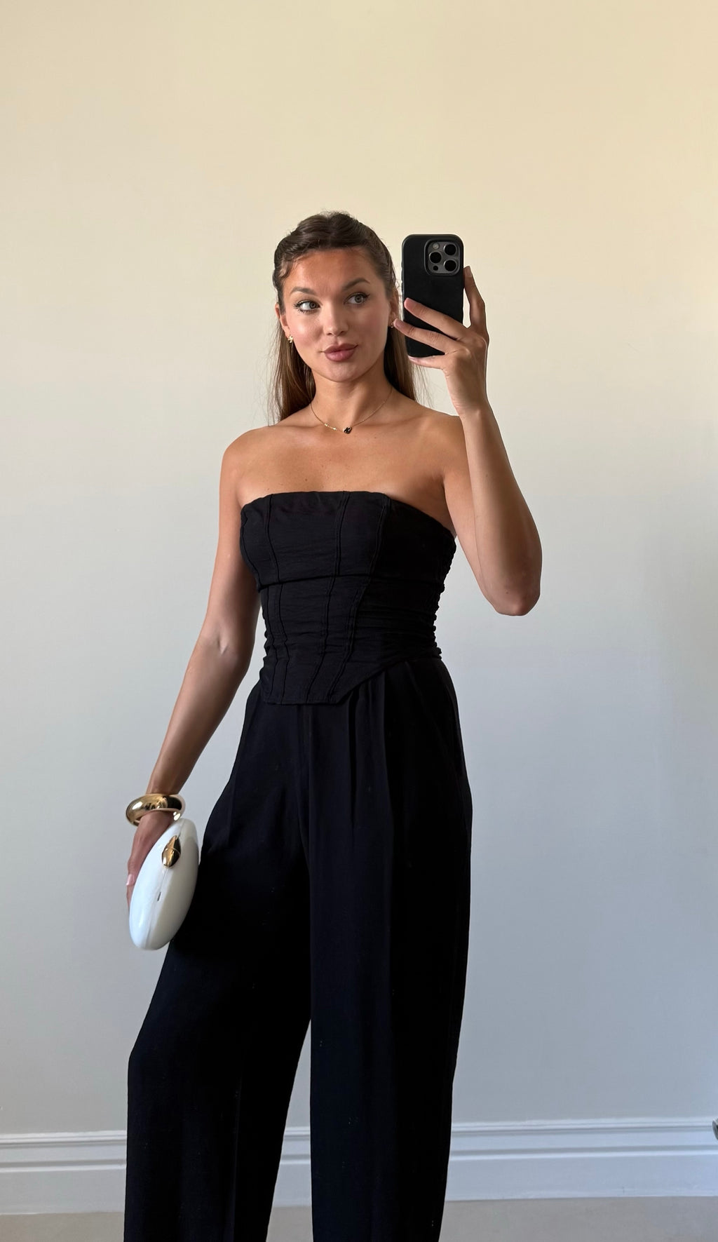 Completo  Noir Corset