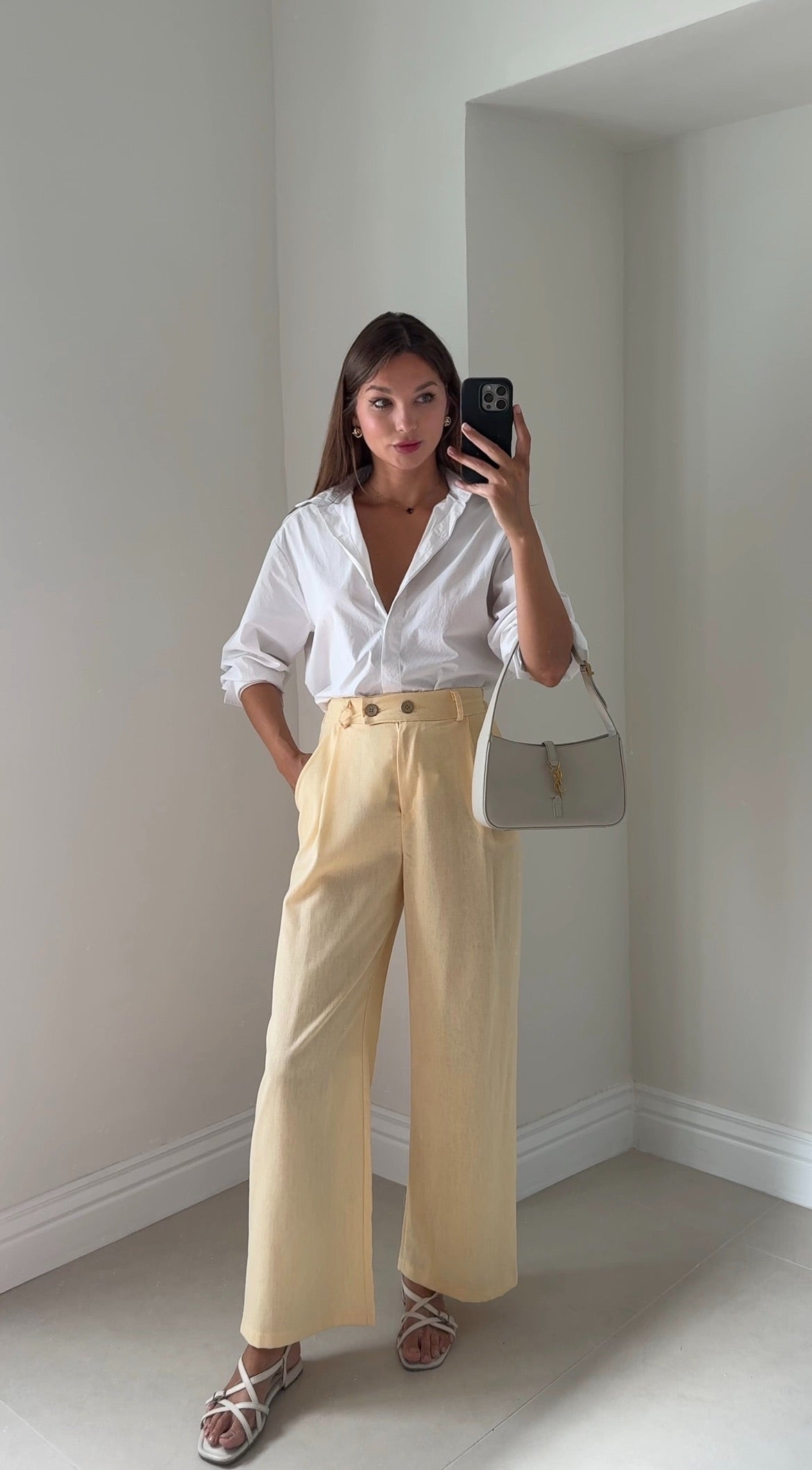 Pantaloni Lina Natural