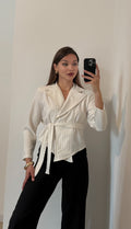 Blazer Wrap Gessato