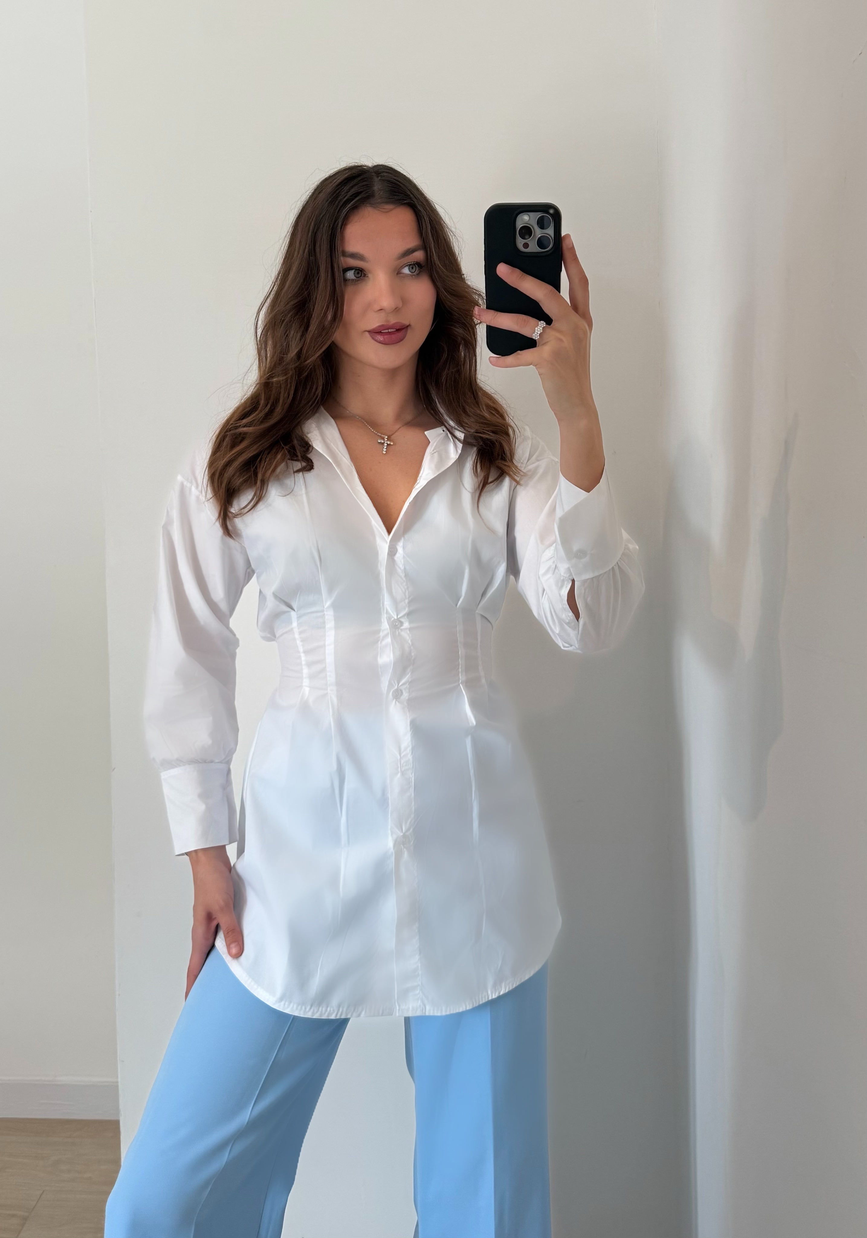 Camicia Corset Bianca